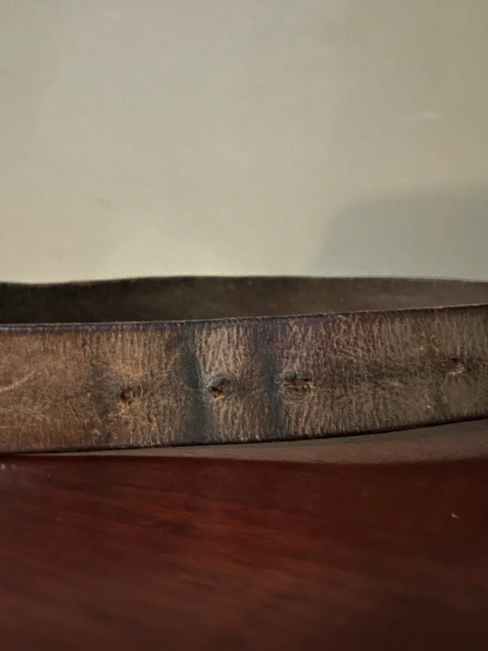 Polo Ralph Lauren Brown Leather Men's Belt around 44 inches